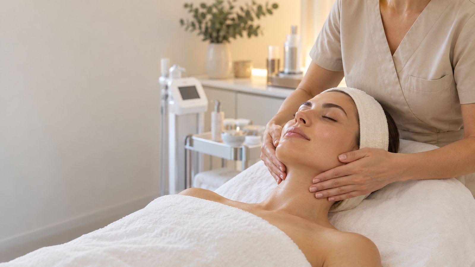 Illustrative face and neck care